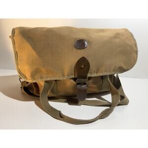 Vintage Ralph Lauren Duffle Bag Canvas & Leather Safari Travel Bag | Flaws